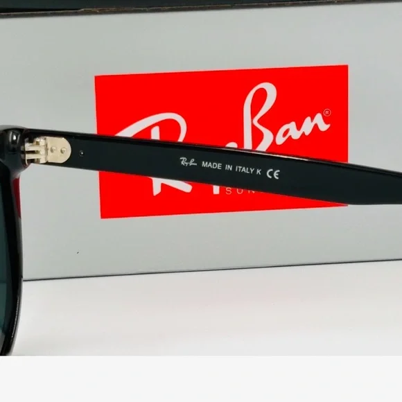 Ray-Ban Womens Black Rb1973 Sunglasses Square II 901/31 53-140 - Picture 8 of 14
